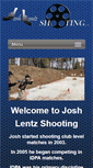 Mobile Screenshot of joshlentzshooting.com